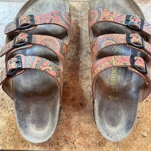Birkenstock women’s Paisley Florida Sandals size 10
